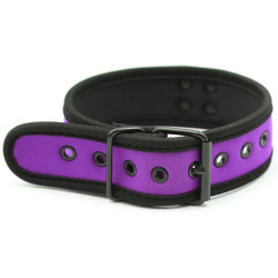 Kinky Puppy Collier néoprène Simply Puppy Violet